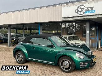 krockskadad bil auto Volkswagen Beetle 1.4 TSI Cabrio Xenon Navi Airco Stoelverw. PDC 2018/6