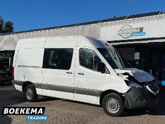 krockskadad bil bedrijf Mercedes Sprinter 316 2.2 CDI 5-Pers DC Automaat Navi Cruise Camera 2019/9