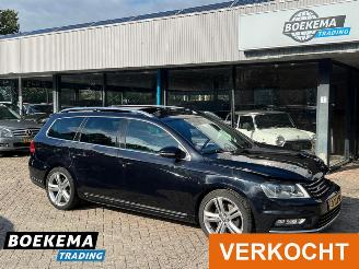 Unfallwagen Volkswagen Passat Variant 1.4 TSI R-Line Aut Pano Leer Climate stoelverw. 2014/3