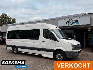 krockskadad bil bedrijf Volkswagen Crafter 35 2.0 TDI L3H2 Rolstoellift Airco 6-Hand 9-Persoons 2013/3