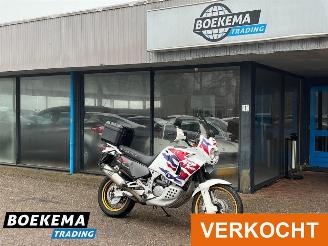 škoda motocykly Honda Africa Twin XRV 750 All Road Leovince Koffer 1998/2