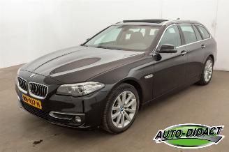 Auto incidentate BMW 5-serie 520i Automaat Pano Leder Clima Luxury Edition 2017/1