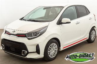skadebil auto Kia Picanto 1.2 Automaat 86.972 km Clima Navi Leder Camera 2021/10