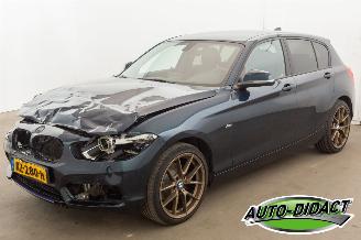 krockskadad bil auto BMW 1-serie 120i Automaat Clima Navi Leder Centennial High Executive 2016/12