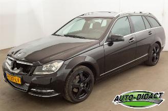 krockskadad bil auto Mercedes C-klasse 180 Automaat Navi Clima Business Class Avantgarde 2012/11