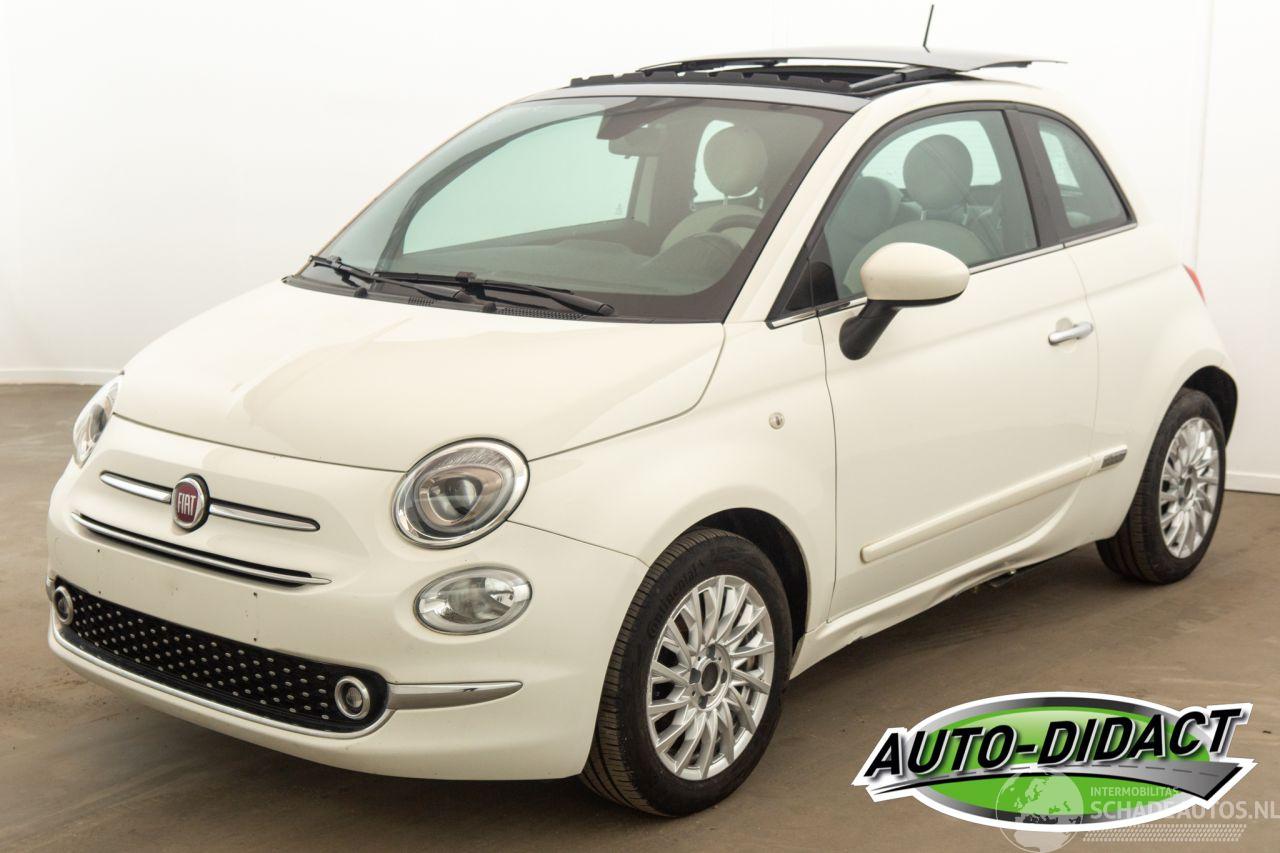 Fiat 500 1.2 Lounge Automaat Open Pano Airco Leder