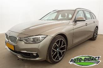 krockskadad bil auto BMW 3-serie 318i Automaat Leder Clima Navi Luxury Edition 2018/10