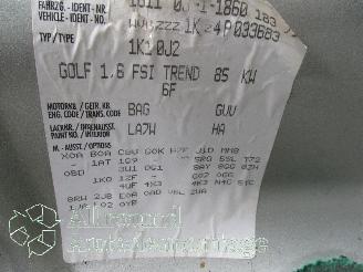 Volkswagen Golf Golf V (1K1) Hatchback 1.6 FSI 16V (BLP) [85kW]  (10-2003/07-2008) picture 10