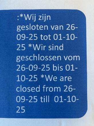 uszkodzony samochody osobowe Audi  Gesloten van 26-09 tot 01-10-2025 2025/9