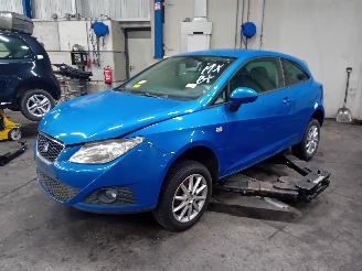 Coche siniestrado Seat Ibiza Ibiza IV (6J5) Hatchback 5-drs 1.2 TDI Ecomotive (CFWA) [55kW]  (06-20=
10/05-2015) 2011