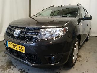 Unfallwagen Dacia Logan Logan MCV II/Sandero Wagon (7S) Combi 0.9 TCE 12V (H4B-400(H4B-A4)) [6=
6kW]  (02-2013/...) 2014/6