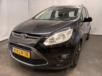 krockskadad bil auto Ford Grand C-Max Grand C-Max (DXA) MPV 1.0 Ti-VCT EcoBoost 12V 125 (M1DA(Euro 5)) [92kW=
]  (10-2012/06-2019) 2013/6
