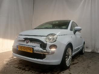 krockskadad bil auto Fiat 500 500 (312) Hatchback 1.4 16V (169.A.3000) [74kW]  (08-2007/...) 2008/4