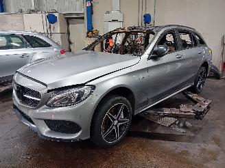 Vrakbiler auto Mercedes C-klasse C Estate AMG (S205) Combi C-450 AMG Sport 3.0 V6 24V Turbo 4-Matic (M2=
76.823) [270kW]  (04-2015/05-2018) 2016/1