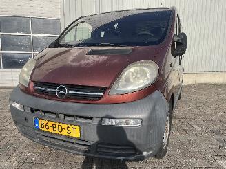 Coche accidentado Opel Vivaro Vivaro Van 1.9 DTI 16V (F9Q-760) [74kW]  (08-2001/07-2014) 2002/6