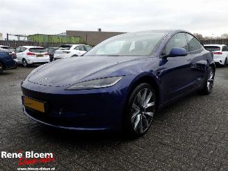 Voiture accidenté Tesla Model 3 RWD 60kwh Aut 283pk 2024/11