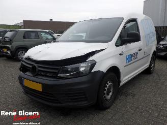 krockskadad bil bedrijf Volkswagen Caddy 2.0 TDI L1H1 Airco 2018/2