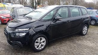 krockskadad bil auto Citroën C4-picasso 1.2 130 PK 7 ZITS 17 000 KM GRAND C4 SPACETOURER 2018/12
