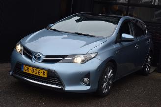 krockskadad bil auto Toyota Auris 1.8 Hybrid Lease Pro 99Pk *Navi/Airco/Camera/Stoelverwarming 2013/4