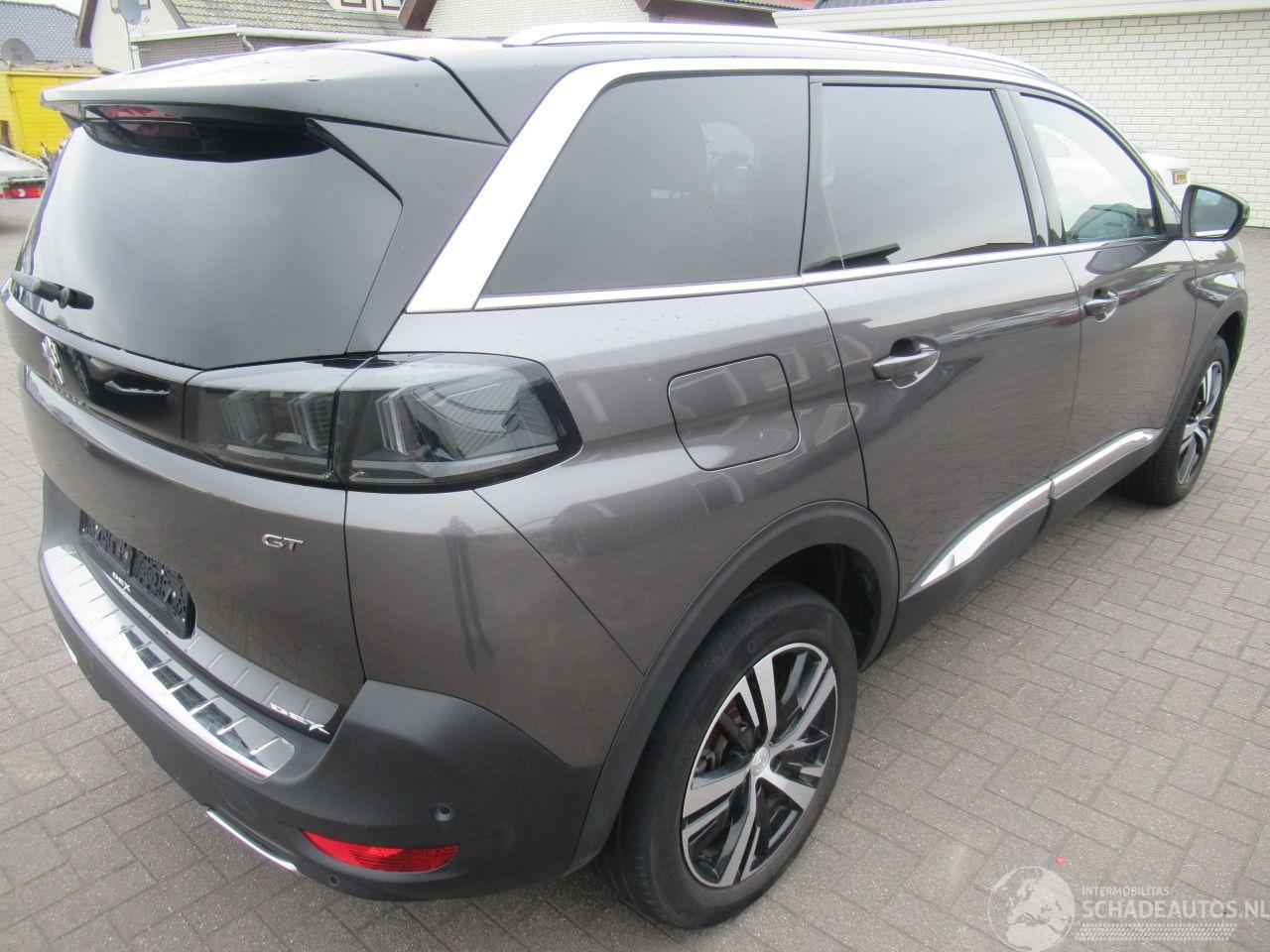 Peugeot 5008 Puretech130 Aut. GT  7-Zits Climatronic HalfLeer Navi Camera Keyless-Go StoelVerwarming...