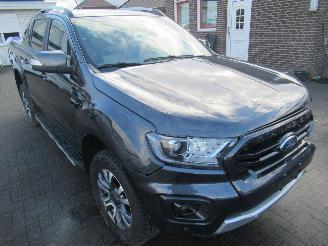 Coche accidentado Ford Ranger 2.0D 212Pk Aut. 4x4 WildTrak  Leer Navi StoelVerwarming Keyless-Go Camera..... 2023/1