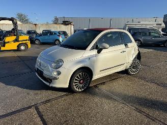 uszkodzony samochody osobowe Fiat 500C 0.9 TwinAir Lounce 2011/3