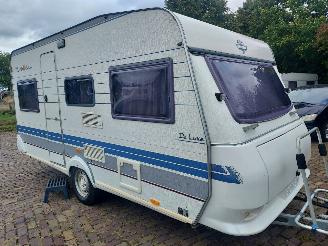 skadebil caravan Hobby  450 Vast bed  Rondzit Voortent 1997/9