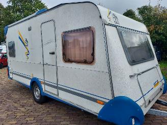 skadebil caravan Knaus  450 TF Bleu line 2000/6