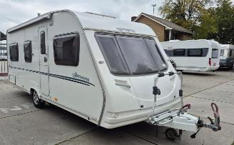 krockskadad bil caravan Sprite  Europa 495 Mover + Luifel 2008/4