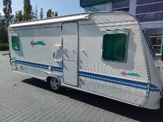 krockskadad bil caravan Adria  Unica 502 UP Mover Luifel 2x Fietsendragers 2000/7