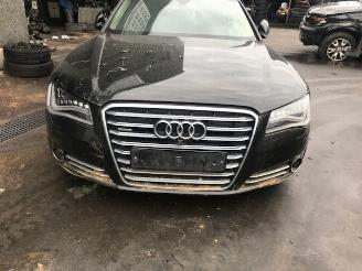 Salvage car Audi A8 3000cc - diesel - automaat 6vit 2012/1