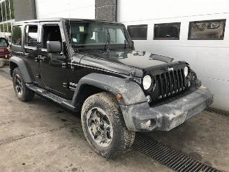 Sloopauto Jeep Wrangler Unlimited (JK) Terreinwagen 2007 / 2018 2.8 CRD 16V 4x4 Jeep/SUV  Diesel 2.776cc 147kW (200pk) 4x4 2019/9