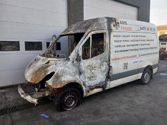Uttjänta bilar auto Mercedes Sprinter Sprinter 3,5t (907.6/910.6), Van, 2018 316 CDI 2.1 D RWD 2019/1