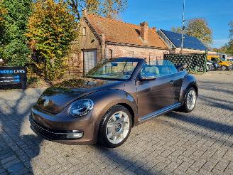 uszkodzony samochody osobowe Volkswagen Beetle Cabrio 2.0 TDI 103 KW Stoelver Navi Xenon 2013/5