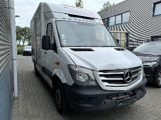 krockskadad bil bedrijf Mercedes Sprinter 314CDI RIJDBARE SCHADE / KOELWAGEN BAKWAGEN / CAMERA 2018/12