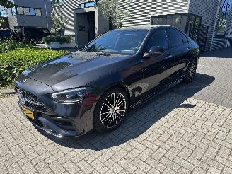 Vaurioauto  passenger cars Mercedes C-klasse C220d AMG/RADAR/LEDER/360CAMERA/SFEERVERLICHTING/BOMVOL 2022/6