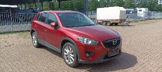 skadebil auto Mazda CX-5 2.2-Diesel 4x4 Leder Navi Xenon Bose-sound Climatecontrol 19-inch velgen CruiseControl Stoelverwarming Lichtautomaat Privacyglas keyless Entry trekhaak 2014/7