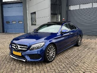 damaged passenger cars Mercedes C-klasse 250 Premium Plus AMG Pakket Pano Burnmester 360Camera Head-Up 2017/7