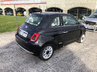 damaged passenger cars Fiat 500  2016/4