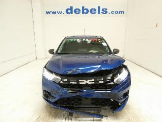 damaged passenger cars Dacia Sandero  2023/10