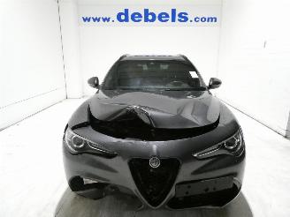 damaged passenger cars Alfa Romeo Stelvio 2.2D B-TECH 2020/9