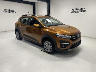 damaged passenger cars Dacia Sandero LPG+ESSENCE /STEPWAY 2022/4