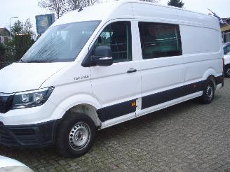krockskadad bil bedrijf MAN TGE 2.0TDI DUBBELE CABINE L4-H3 2019/10