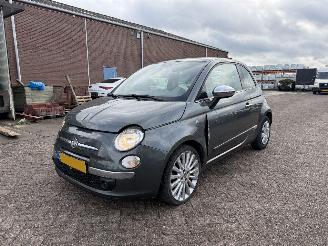krockskadad bil auto Fiat 500C 1.2 lounge 2014/1