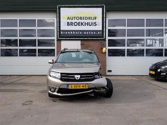 Uttjänta bilar auto Dacia Logan Logan MCV II/Sandero Wagon (7S), Combi, 2013 1.5 dCi 90 2014/7