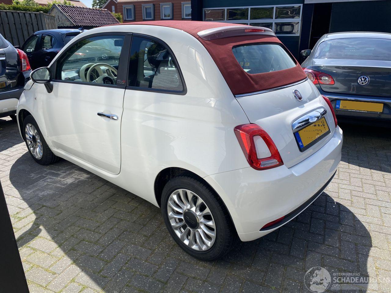 Fiat 500C 1.2 Popstar cabrio top VASTE PRIJS