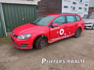 krockskadad bil auto Volkswagen Golf Golf VII Variant (AUVV), Combi, 2013 / 2021 1.2 TSI 16V BlueMOTION 2016/3