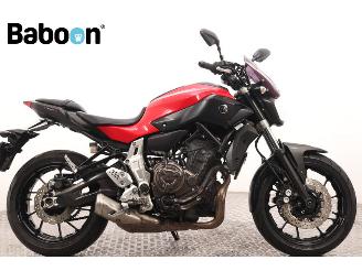Uttjänta bilar auto Yamaha MT-07 ABS 2015/6