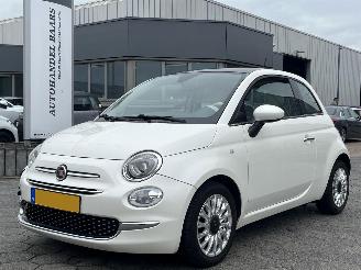 damaged passenger cars Fiat 500 0.9 TwinAir Turbo Lounge 2015/12