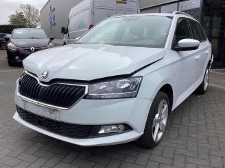 Vrakbiler auto Skoda Fabia Fabia III Combi (NJ5), Combi 5-drs, 2014 / 2022 1.0 TSI 12V 2020/7